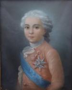 D'après Maurice-Quentin de La Tour (Français, 1704-1788)
Portrait de Louis Stanislas...