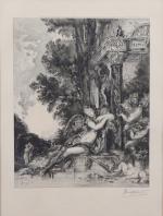 Félix Bracquemond (Français, 1833-1914) d'après Gustave Moreau (Français, 1826-1898)
Le grand...