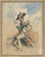 Clément Auguste Andrieux (Français, 1829-1880) 
Fantassin de l’armée de la...