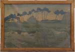 Henri Rivière (Français, 1864-1951)
"Le Crépuscule" 

Lithographie en couleurs de la...