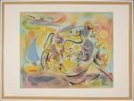 André Masson (Français, 1896-1987) 
Aurore, 1946 

Lithographie.
Signée en bas à...