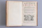 ARGENS, Jean-Baptiste BOYER, Marquis d' (1703-1771). 
Lettres juives, ou Correspondance...