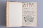 ARGENS, Jean-Baptiste BOYER, Marquis d' (1703-1771). 
Lettres juives, ou Correspondance...