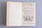 ARGENS, Jean-Baptiste BOYER, Marquis d' (1703-1771). 
Lettres juives, ou Correspondance...