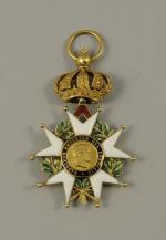 ORDRE DE LA LÉGION D'HONNEUR, Second Empire. Etoile d'Officier en...