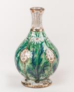 André Fernand METTHEY (Laignes, 1871 -  Asnières, 1920)Vase piriforme.Céramique...