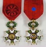 ORDRE DE LA LÉGION D'HONNEUR, ÉTOILE D'OFFICIER du modèle de...