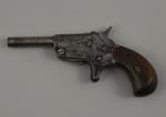 PISTOLET LIEGEOIS VEST POCKET, 1 coup, calibre 22. Détente éperon,...