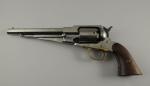 REVOLVER REMINGTON, modèle 1861, six coups, calibre 44 (Army). Canon...