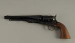 REVOLVER COLT MODEL 1860 ARMY 6 coups calibre 44, plaquettes...