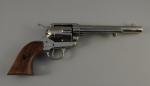 REVOLVER D'ALARME, 6mm, "Mod. 1938", Mondial. Finition noircie. Crosse à...