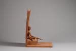 Paul-Henri Friquet (Français, né en 1933) 
Femme assise, 1972 

Terre...