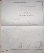 PLANS DES QUARTIERS DE PARIS PAR PHILIBERT VASSEROT ET JEAN-HIPPOLYTE...