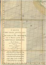 Les Antilles et Saint-Domingue - Cartes - 6 pièces.Carte des...