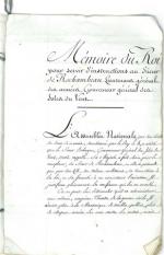 Préparation de l'expédition - juillet à août 1792 -- 17...