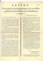 Guadeloupe - 1792-1794Georges Henry Victor COLLOT (1750-1805) général de brigade...