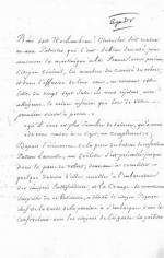 Correspondances adressées à Rochambeau, gouverneur général des Îles du Vent...