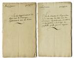 États-Unis - Manuscrits du général Rochambeau - 17942 manuscrits autographes...