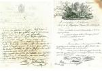 Armée - Correspondances d'officiers généraux Réunion de lettres et rapports...