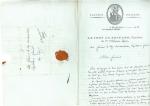 Armée - Correspondances d'officiers au général RochambeauAlexandre François Auguste, comte...