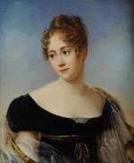 BOICHARD Jean Alcide Henri (né en 1817).Portrait de dame de...