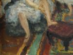 COSSON Marcel (1878-1956).Danseuses dans les coulisses. Huile sur toile signée...