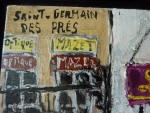 Jean-Pierre LAGRUE (né en 1939)"Saint-Germain des Prés".Huile sur toile, titrée,...