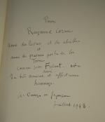 VIRGILE. Les Géorgiques. Lutetiae, 1947.2 vol. in-folio velin, dos orné,...