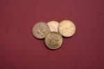 USA, 4 pièces or de 20 dollars : 1875 (S)...