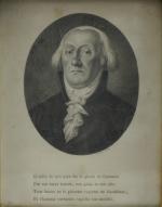 LIPS. H.Portrait du Comte Louis-Auguste-Frédéric-François d'Affry.Lithographie.17 x 13,5 cm.