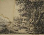 WATERLOO Anthonie (c.1610-1690).Paysages. Deux séries de six eaux-fortes numérotées 1...