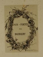Charles DAUBIGNY (1817-1878)"Eaux - Fortes par Daubigny"Suite de 20 gravures...
