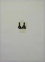Eduardo CHILLIDA (1924-2002)."Bikaina XI", 1987.Lithographie sur papier gaufré. Signée dans...
