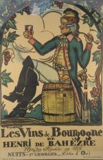 Guy ARNOUX (1886-1951).Les Vins de Bourgogne de Henri de Bahèze....