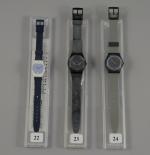 SWATCH NEWPORT TWO. LW 115.Indigo Blues, 1987.Guide Swatchwatches p. 85.
