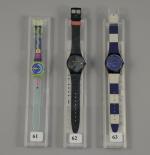 SWATCH PETRODOLLAR. GG 402.Downtown Runners, 1989.Guide Swatchwatches p. 154.