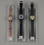 SWATCH SILVER STAR. SNC 102.Chrono, 1991.Guide Swatchwatches p. 283.