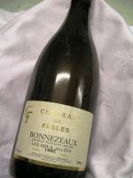 BONNEZEAUX - Château de Fesles - 1995 - lot de...