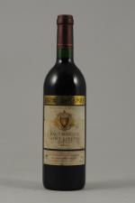 SAINT-ESTEPHE - Haut Marquis - 1996 - 1 bouteille.Niveau 16...