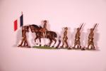 France. 24 figurines Armée de terre : 18 soldats, 1...