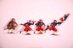 France. 4 figurines AFN : 2 Tambours, 1 Clairon, 1...