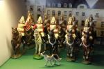Grande-Bretagne. 11 figurines de Life Guards : 10 cavaliers, 1...