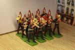 BRITAINS, Grande-Bretagne. 12 figurines de Musiciens. The Band of the...