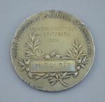 SCIENCES. MÉDAILLE en argent de la "Société d'excursion des amateurs...