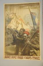 Charles FOUQUERAY (1869-1956)."Journée de l'Armée d'Afrique et des Troupes Coloniales".Affiche...