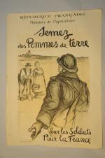 HAUTON "Semez des Pommes de terre, Pour les Soldats, pour...