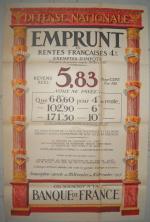 SOUSCRIPTION à L'EMPRUNT, 1917. 11 affiches." Pour que vos enfants...