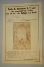 Jean Alexandre CORABOEUF (1870-1947)."Toutes les Communes de France vont Remercier...