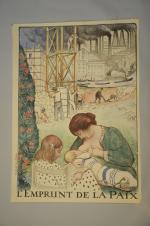 Henri Baptiste LEBASQUE (1865-1937)."Emprunt de la Paix".Affiche imprimée par Maquet...