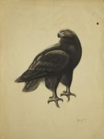 Georges Lucien GUYOT (1885-1973), d'aprèsAigleProcédé.32 x 24 cm. (papier taché...